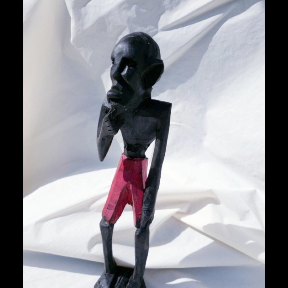 Wooden carving